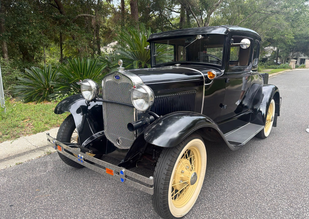 1930 Ford Model A — enclosed delivery