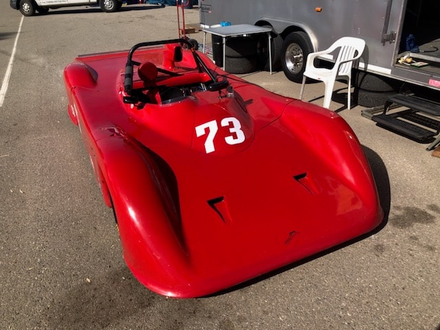 Race car #73 — specialty transport